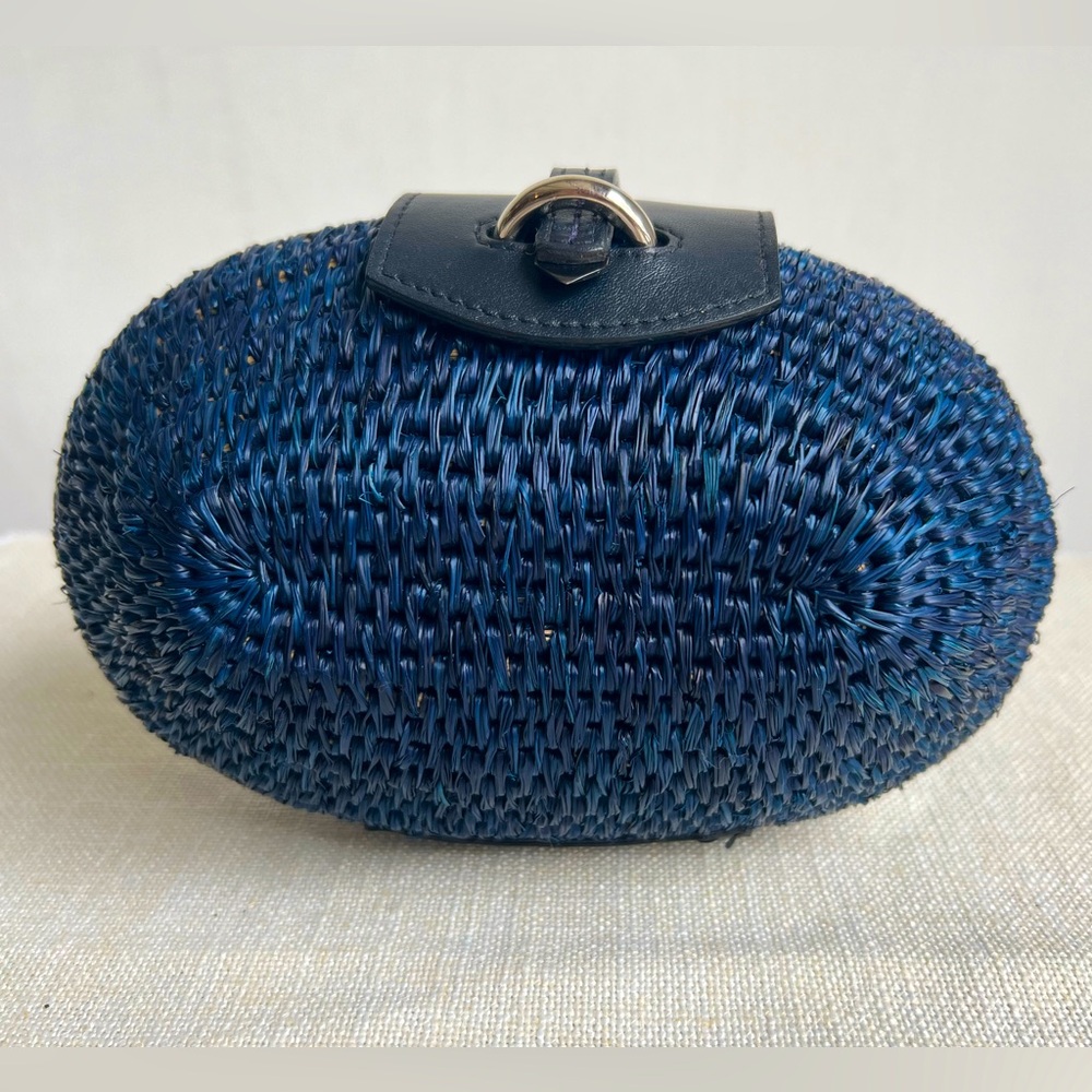 Navy KhoKho Eswatini Minaudiere Clutch